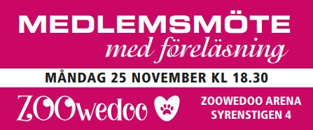 Välkommen på medlemsmöte